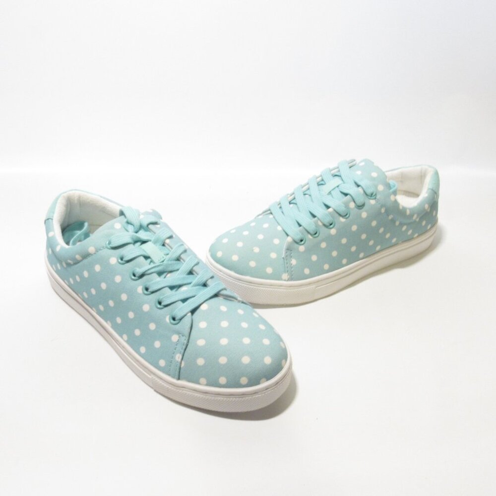 Issac Mizrahi Lace-Up Polka Dot Sneakers ~ Jorina ~ NIB 7.5 M